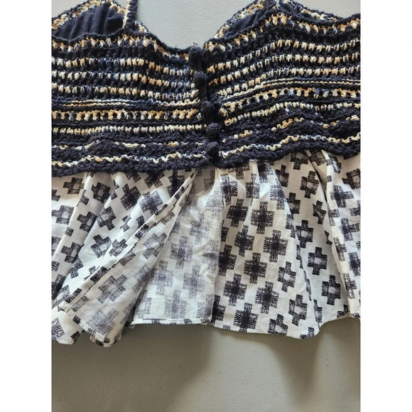 NWT By Anthropologie Freida Layered Sweater Tank top size L - Picture 10 of 12